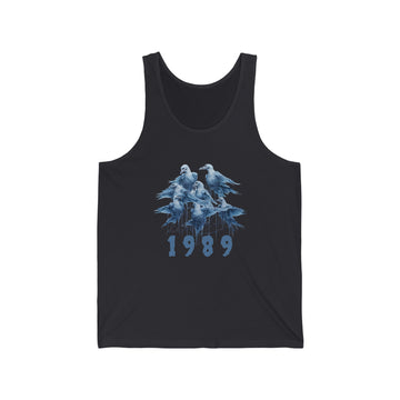 1989 Era Skeleton Seagull Super Soft Unisex Tank Top - 1989