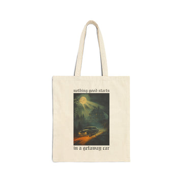 Getaway Car Canvas Tote Bag - Reputation