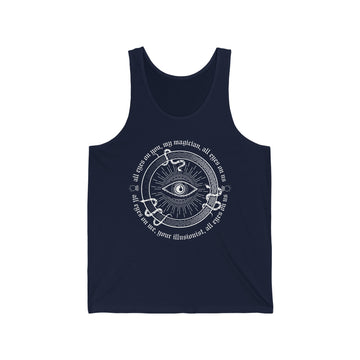 So It Goes 'all eyes on us' Super Soft Unisex Tank Top - Reputation