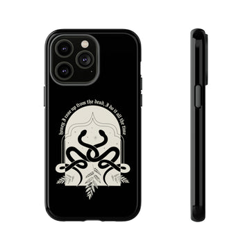 honey I rose up from the dead Black Phone Case - Apple Samsung Google - Look What You Made Me Do Reputation Snakes LWYMMD