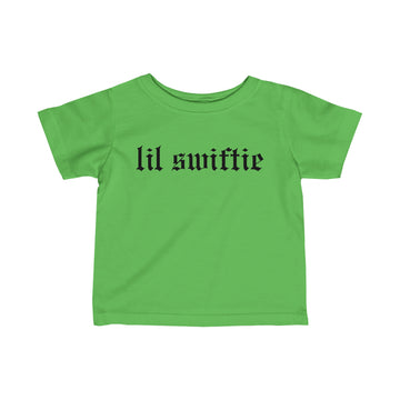 Infant 'lil Swiftie' Fine Jersey Tee Reputation Classic