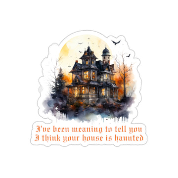 Seven 'I've been meaning to tell you your house is haunted' Sticker - Midnights