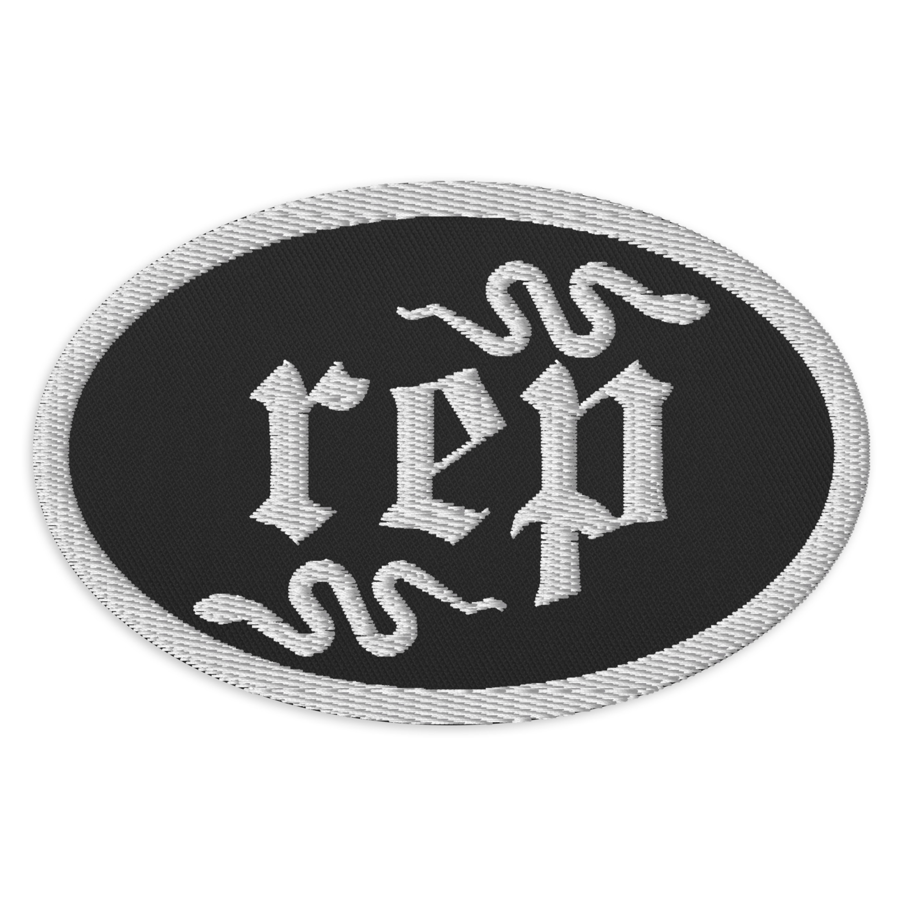 Reputation 'rep' Snakes Embroidered Patch - SpookySwiftie